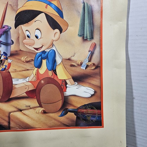 Vintage 1993 Walt Disney Pinocchio Exclusive Commemorative Lithograph Photo - Picture 22 of 24