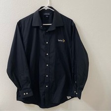 Lands end sprint employee shirt black sz 16