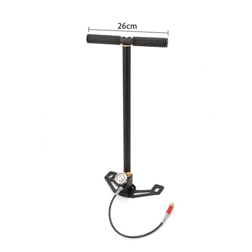 3 Stage 6000psi PCP Air Gun Rifle Filling Stirrup Pump Hand Pump Pressure Gauge - Picture 2 of 12