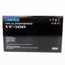 Boss VE-500 Vocal Performer Multi-Effect Vocal Pedal Japan NEW