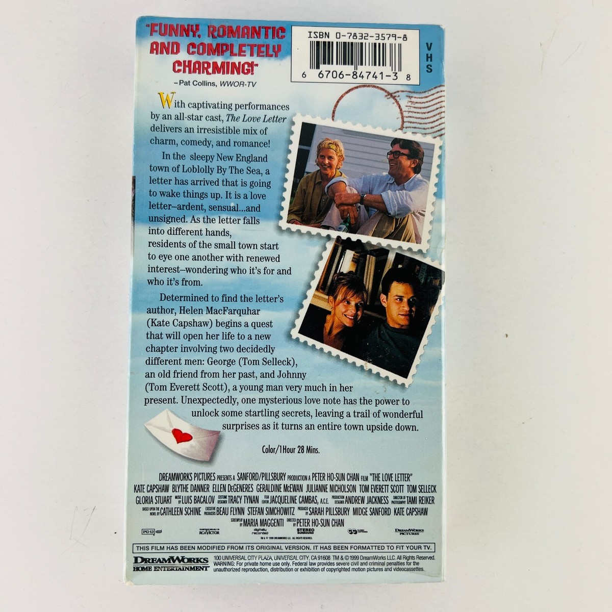 その他 Love Letter [VHS] Amazon.com: Love Letter [VHS] : Kate Capshaw, Tom Everett