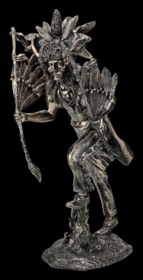 Medizinmann Figur - Amerikanischer Ureinwohner - Native American - Indianer Deko