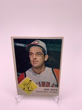 1963 Fleer #33 Gene Freese Cincinnati Reds