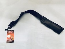 Masterstrap Alto Sax Strap Black Italian Leather Neck Pad New Free Ship