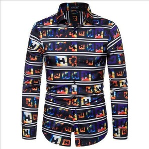 New-Fashion-Men-039-s-Shirts-Slim-Fit-Long-Sleeve-Dress-Shirts-Classic-T-Shirts-Tops
