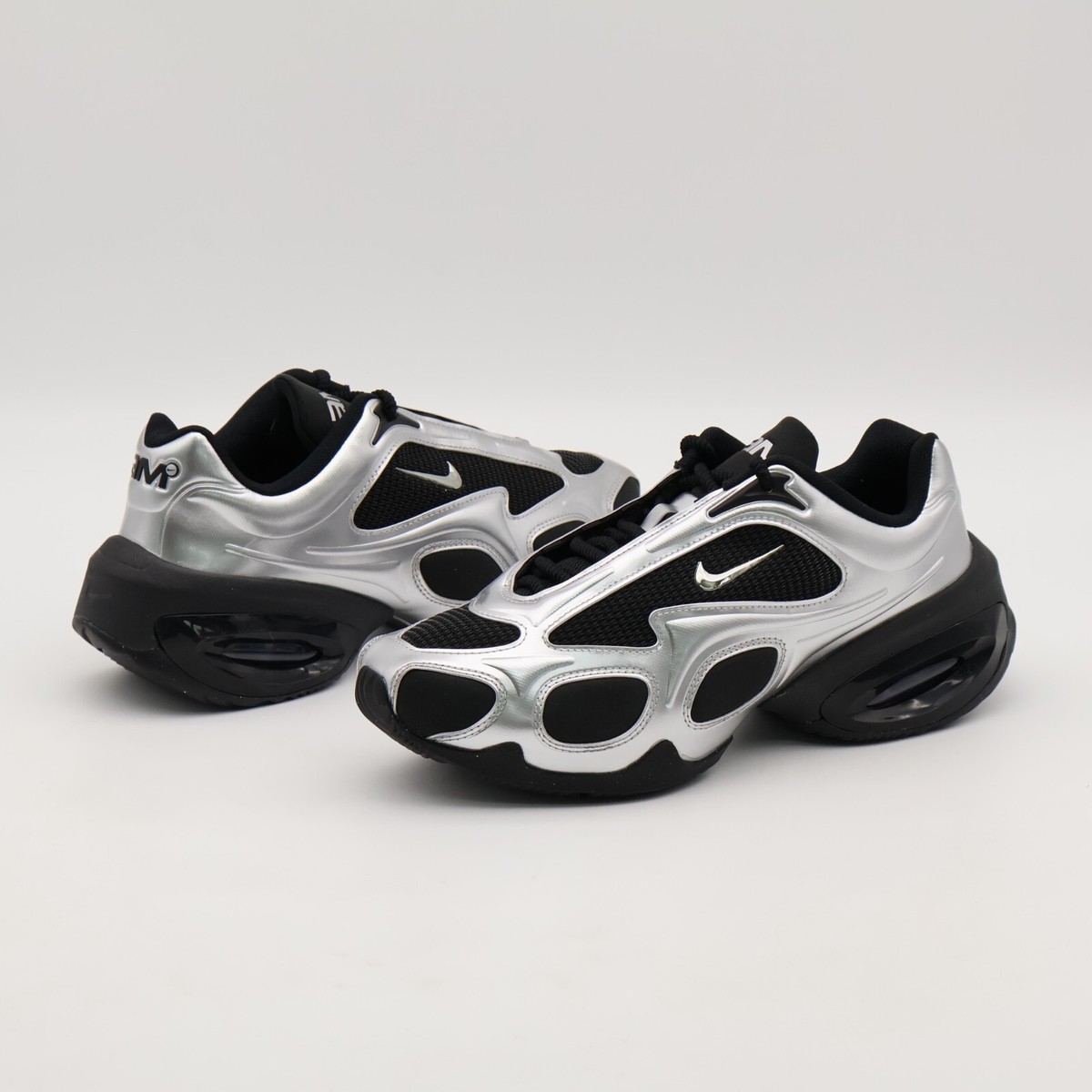 FV1920-001 Nike Women's Air Max Muse Black Metallic Silver