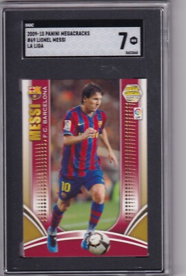 2009-10 Panini Megacracks No. 69 Lionel Messi La Liga SGC 7 | eBay