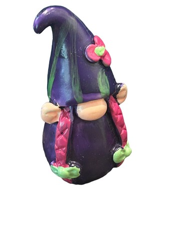 Set of 5 Mini Gnome Figurine Faceless Gnome Fairy Garden Miniature Decoration 2” - Picture 3 of 11