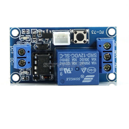 12V 1 Channel Latching Relay Module with Touch Bistable Switch MCU Control - Picture 2 of 4