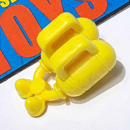 Vtg TMNT Mighty Mutations Construction Mutation Mike TANK part yellow accessory - Picture 5 of 16