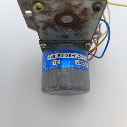 TSUKASA Electric Co DC Geared Motor Radar Scanner 44B-MG-36-C321 12V - Picture 4 of 7