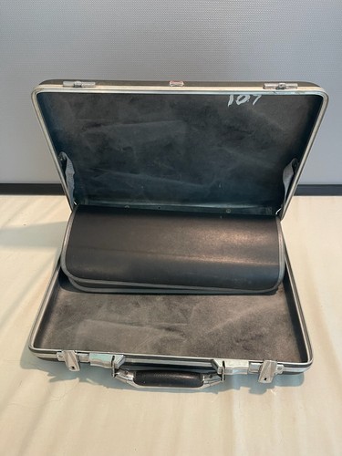 Vintage American Tourister Aktentasche Attache schwarz Hartschale Gepäck ohne Schlüssel USA - Bild 5 von 8