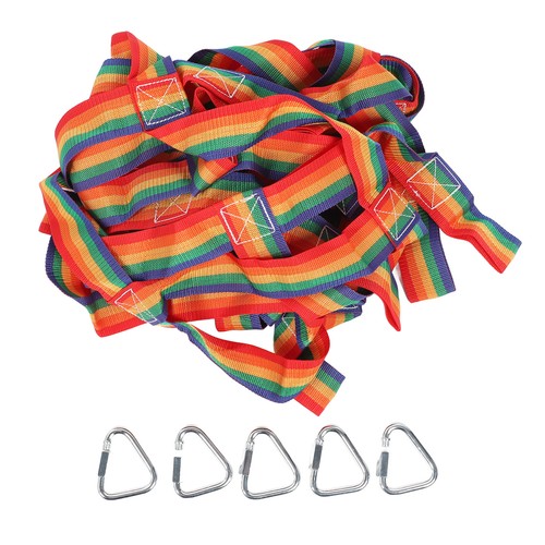 57 X 72 Inch Climbing Net Kids Climbing Rope Ladder PP Fiber High Loa FD - Picture 22 of 22