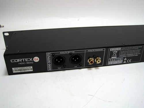 Cortex HDC-500 Single Deck USB Media DJ MP3 1U Rackmount Digital Music Player - Picture 4 of 5