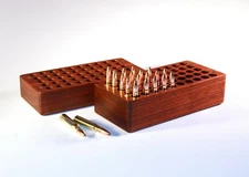 50 Rd Walnut Ammo Box 222 223 6mm 6.5 7mm TCU  300 AAC Whisper Blackout 5.56 70 