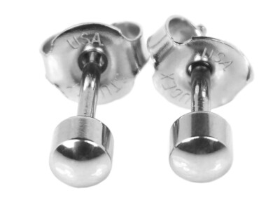 STUDEX Erstohrstecker aus Edelstahl 100% Steril Ø 2,8mm 23407E