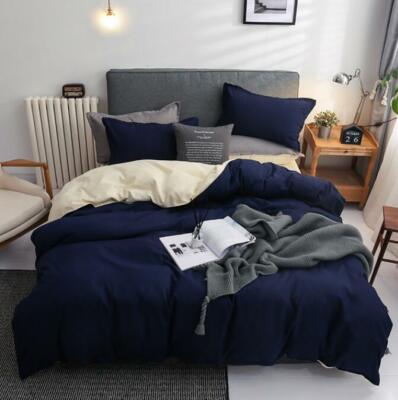3D Navy Blau ZHUC3629 Bett Kissenbezüge Decke Bettdecke Abdeckung Set