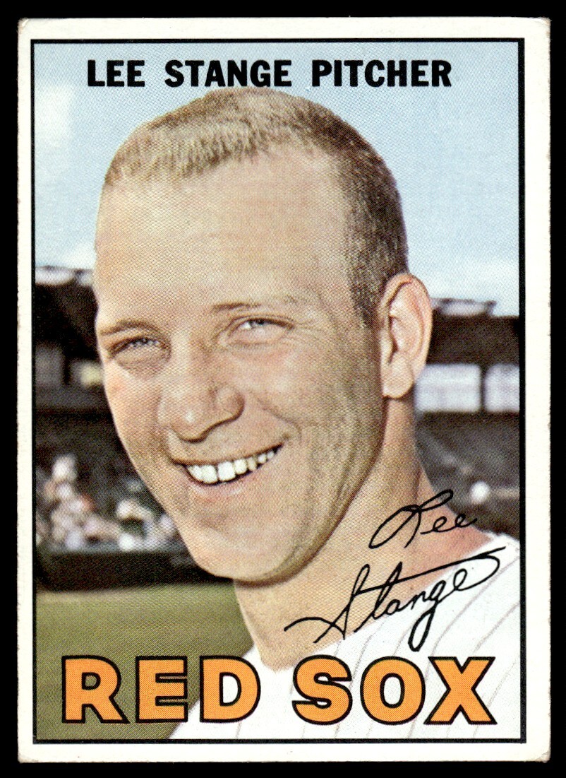 1967 Topps Lee Stange Boston Red Sox #99