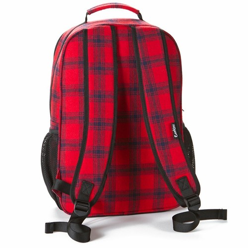Cookies Lumberjack "Smell Proof" Plaid Flannel Backpack Authentic Cookies Bag - Picture 5 of 12