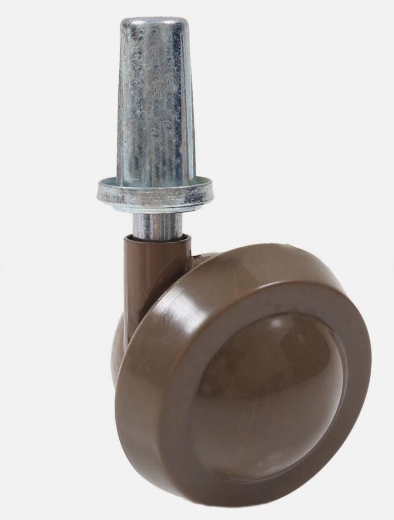 40mm Brown ball Castors For Divan Bed Base Sofa Chair stool delivery 3