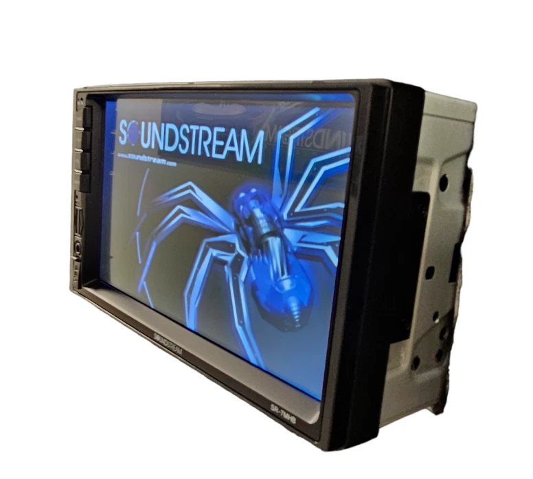 SOUNDSTREAM SR-7MHB, 7" DOUBLE DIN CAR STEREO, DIGITAL MEDIA PLAYER USB BT AUX - Image 2 of 4