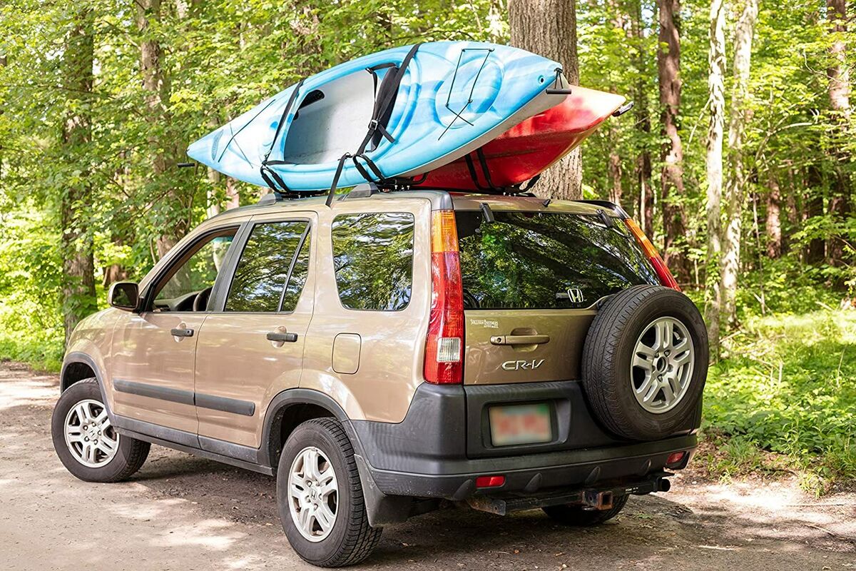 2 pairs Canoe Boat Kayak Roof Rack Car SUV Top Mount Carrier J