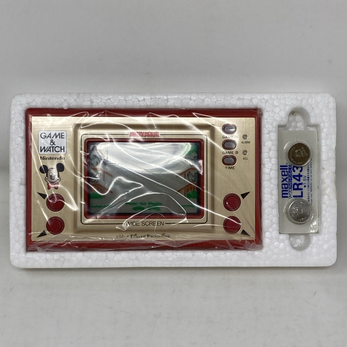 【1981年製】GAME&WATCH MICKEY MOUSE Nintendo Game & Watch Mickey Mouse 1981 Vintage fully Tested