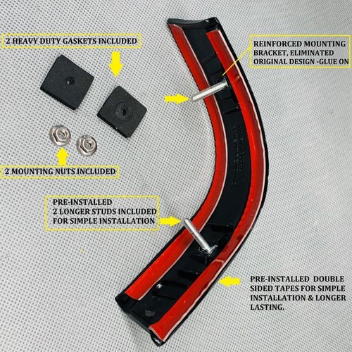 LH UPGRADED Roof Corner Molding Trim For Ford F250 F350 F450 Super Duty 08-16 - Bild 2 von 6