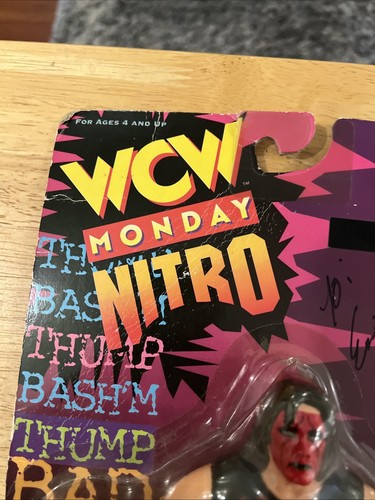 Sting WCW Monday Night Nitro Limited Edition Action Figure - Signed By Sting - Picture 7 of 10