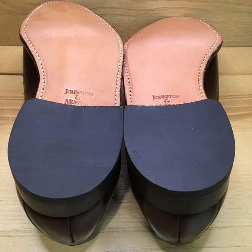 Mocasines Kiltie Limited Johnston Murphy Cuero Borgoña Punta de Ala Borla Hombres 10.5E - Imagen 21 de 24
