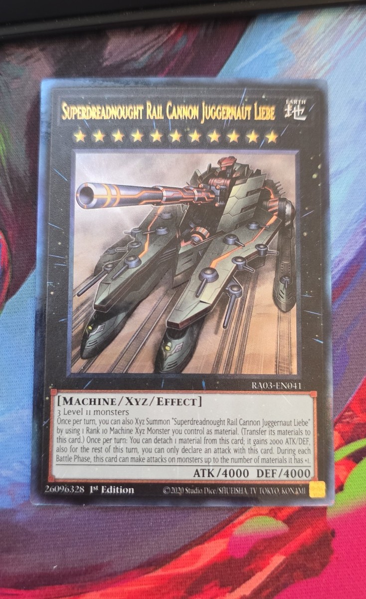 Superdreadnought Rail Cannon Juggernaut Liebe (PCR) RA03-EN041