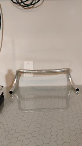 Nitto Grand Randonneur B135 Drop Handlebar - Aluminum, 25.4mm, 42cm, Silver - Picture 2 of 5