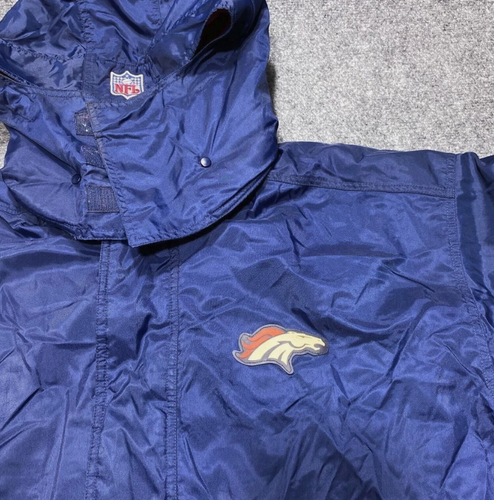 Vintage Denver Broncos Jacket Mens Large NFL Football Nike Pro Line 90s - Picture 3 of 13