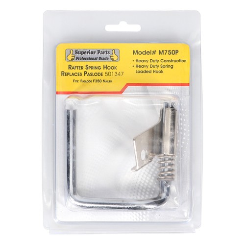 Superior Parts M750P Spring Loaded Rafter Hook for Paslode 501347 (4-Pack) - Picture 3 of 4