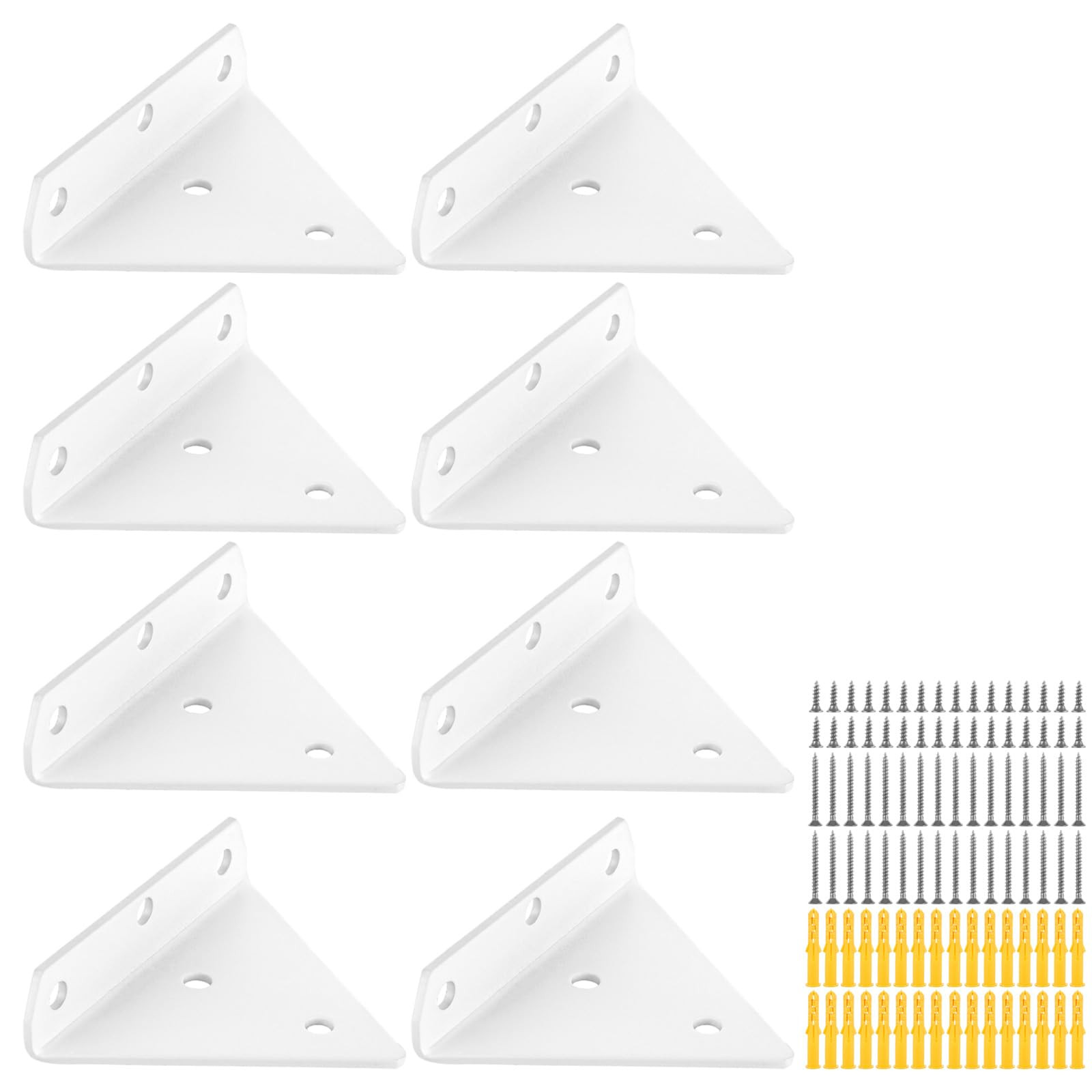 Staffe Mensole Sospese ZOFUN 8 Pezzi | Design Minimalista Invisibile