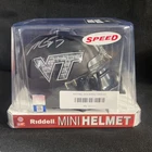 MICHAEL VICK VIRGINA TECH BLACK SPEED SIGNED MINI HELMET JSA WITNESS COA