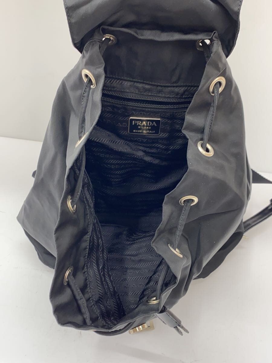 PRADA backpack rucksack -- Black solid Used - image 6