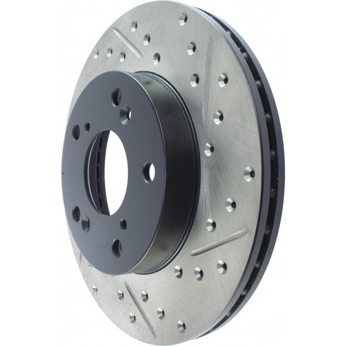 StopTech For Honda CR-Z 2011-2015 Brake Rotor Slotted Front Driver Side - Picture 6 of 9