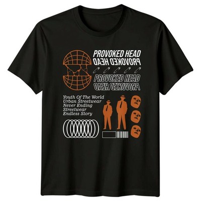Provoked Head Youth Of The T-Shirt Urban Art Streetwear Geschenk für Sie und Ihn