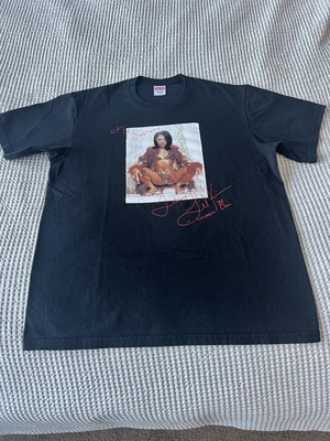 Supreme X Lil Kim T Shirt Black Size L SS22 Skate Skateboarding NYC Rap