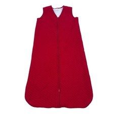 Hanna Andersson Red Quilted Sherpa Lined Sleep Sack Size 18-2T