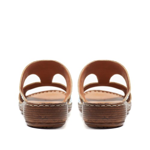 Pavers Leather Mule Sandals - Imagen 3 de 5
