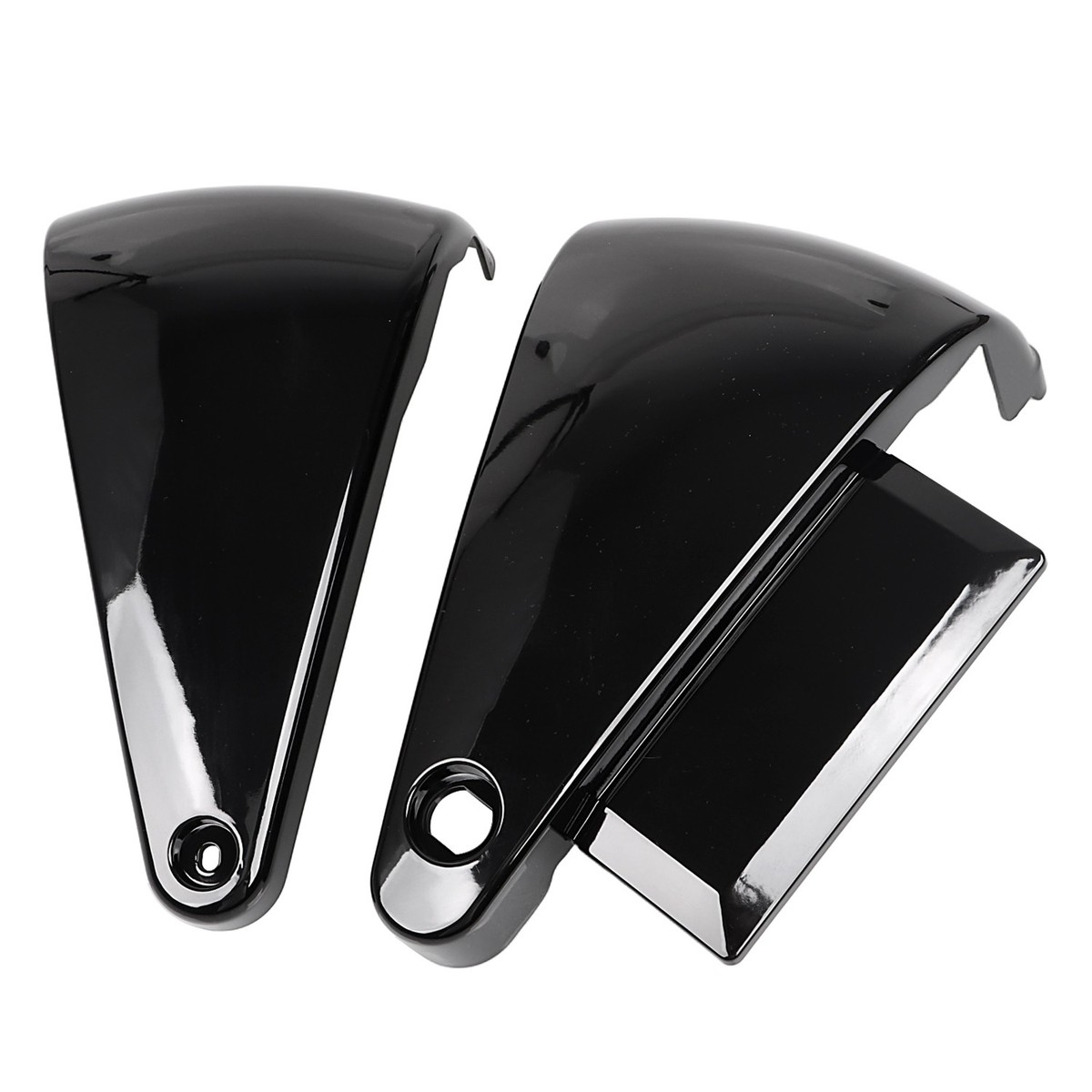 Vivid Black Battery Cover Side Fairing Panel For Kawasaki Vulcan