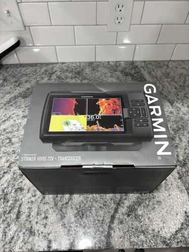 Garmin STRIKER Vivid 7sv Fish Finder GPS With GT52HW-TM Transducer 010-02553-00