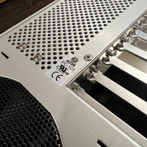 Retro Lian Li PC-101 Premium Aluminum ATX Gaming PC Case w/ Fans, Shroud & Door! - Picture 12 of 23