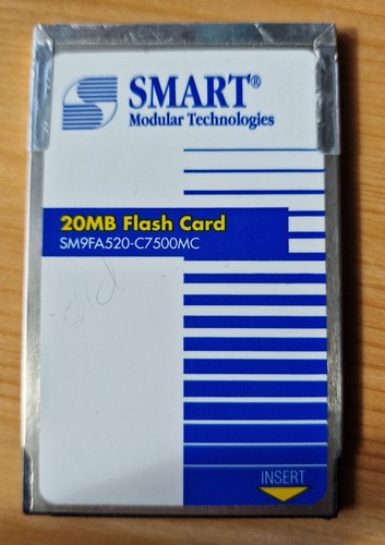 SMART   Modular Technologies 20MB Flash Card SM9FA520-C7500MC