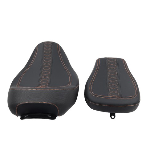 Orange Line Driver Passenger Seat For Harley Touring Street Road Glide 2023+ - Picture 7 of 11