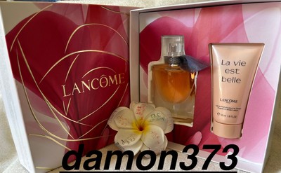 Lancôme***La Vie Est Belle***Perfume Set~EAU DE PARFUM:1 FL OZ/Lotion: 1.6 FL OZ