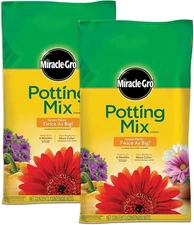 Miracle-Gro Potting Mix, For Container Plants, Flowers, Vegetables, In-Outdoors