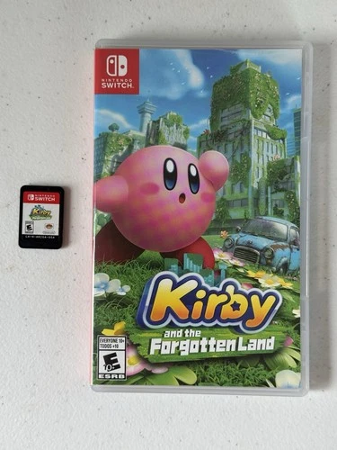 Nintendo Kirby and the Forgotten Land Multiplayer Nintendo Switch Game Cartridg…